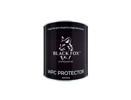 Масло Black Fox WPC Protector для террасной доски ДПК 2,5л (коричневое)